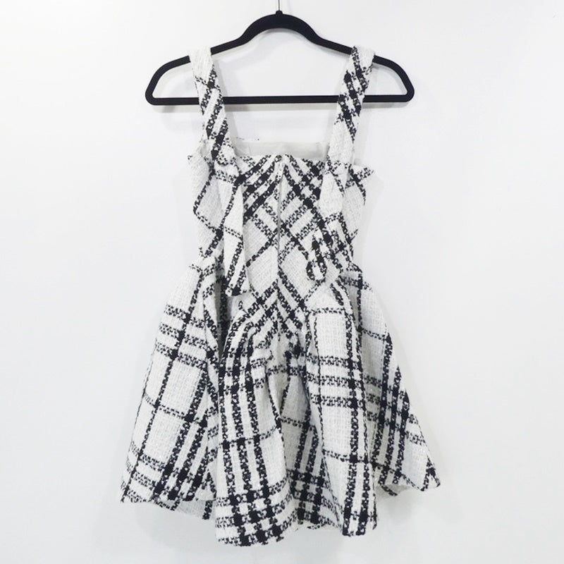 【中古】DURAS | デュラス Tweed mini dress ワンピース D1290268 ホワイト サイズ:S