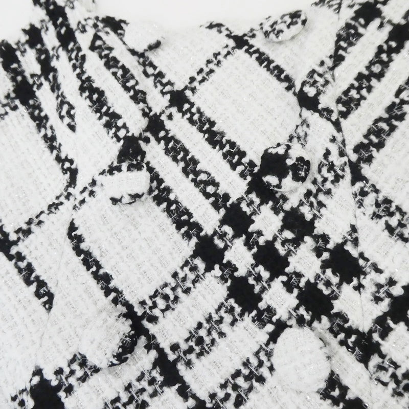 【中古】DURAS | デュラス Tweed mini dress ワンピース D1290268 ホワイト サイズ:S