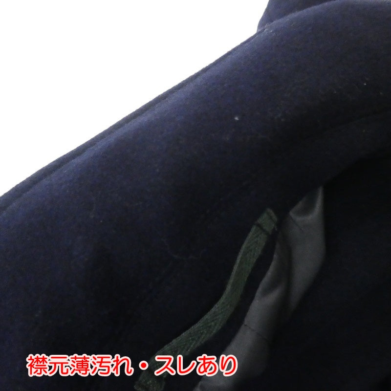 【中古】ABAHOUSE | アバハウス SUPER100s WATER PROOF ソフトメルトン ピーコート 0041-00-00000 ネイビー サイズ:46