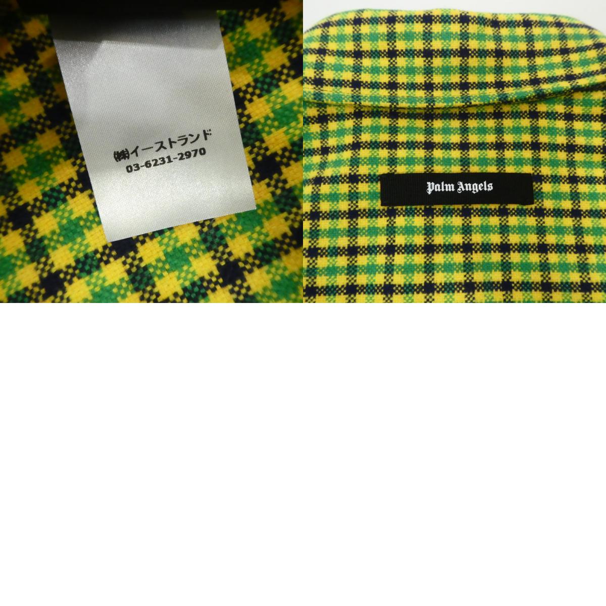 【中古】Palm Angels | パームエンジェルス MICRO CHECK OVERSHIRT その他トップス PMES012F23FAB005 - サイズ:48