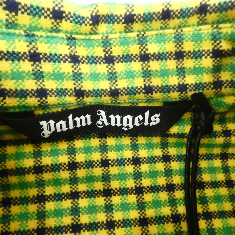 【中古】Palm Angels | パームエンジェルス MICRO CHECK OVERSHIRT その他トップス PMES012F23FAB005 - サイズ:48