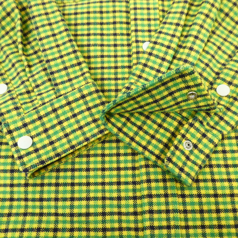 【中古】Palm Angels | パームエンジェルス MICRO CHECK OVERSHIRT その他トップス PMES012F23FAB005 - サイズ:48