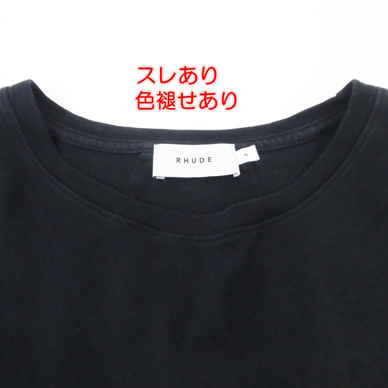 【中古】RHUDE | ルード CASINO TEE 半袖Tシャツ RHSS22TT05012610 ブラック サイズ:XL