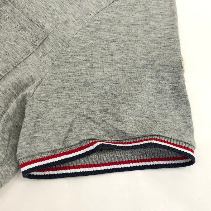 【中古】MONCLER | モンクレール MAGLIA T-SHIRT 半袖Tシャツ C10918019800 グレー サイズ:M