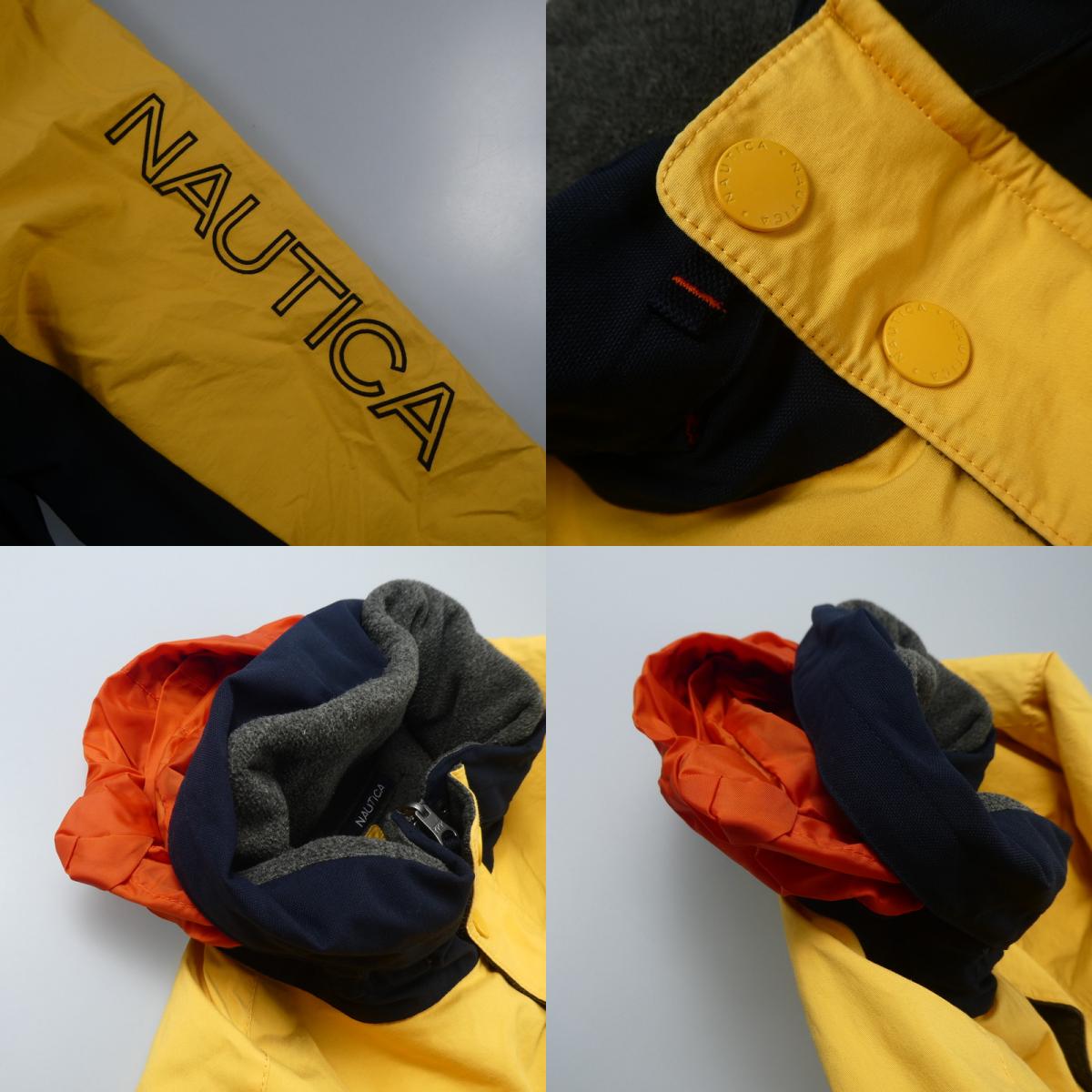 【中古】NAUTICA | ノーティカ ナイロンジャケット NMJ43174 イエロー サイズ:XL