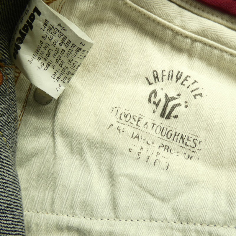 【中古】Lafayette | ラファイエット 5 POCKET DENIM PANTS - BAGGIE FIT デニムパンツ ブルー