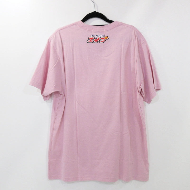 【中古】A BATHING APE | アベイシングエイプ BAPE GIRL TEE 半袖Tシャツ 1I30109007 ピンク サイズ:L