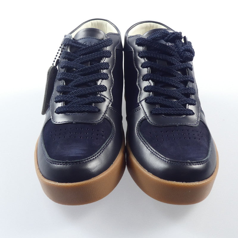【中古】Sangacio | サンガッチョ にゅーず SG MID『NAVY』 スニーカー ネイビー 23.5cm