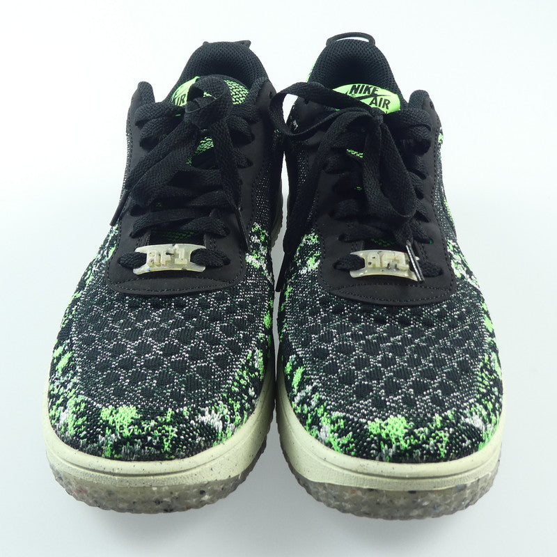 【中古】NIKE | ナイキ Air Force 1 Low Crater Flyknit 'Black Volt' スニーカー DM0590-002 マルチカラー 28cm