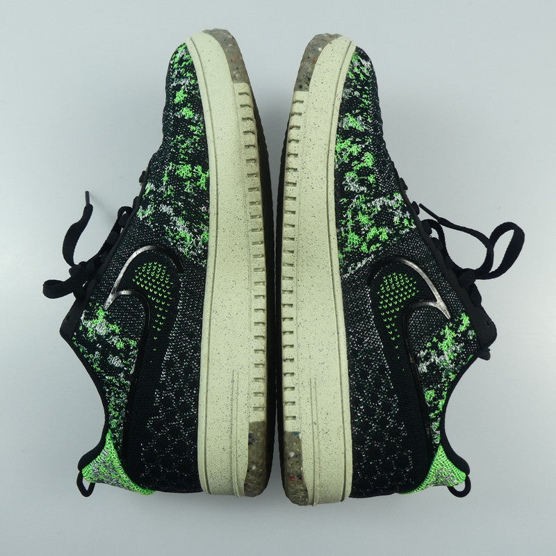 【中古】NIKE | ナイキ Air Force 1 Low Crater Flyknit 'Black Volt' スニーカー DM0590-002 マルチカラー 28cm