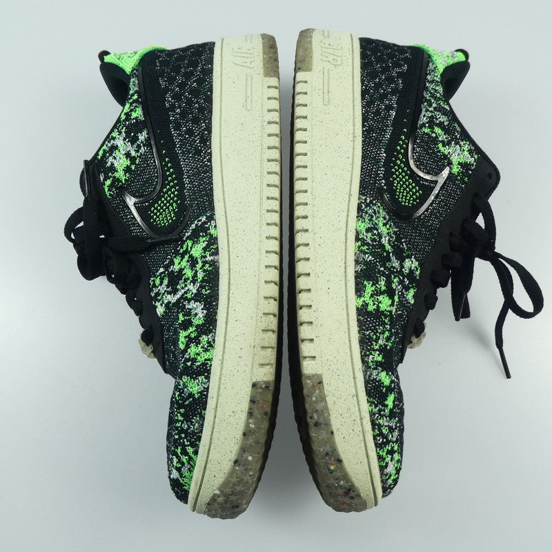 【中古】NIKE | ナイキ Air Force 1 Low Crater Flyknit 'Black Volt' スニーカー DM0590-002 マルチカラー 28cm