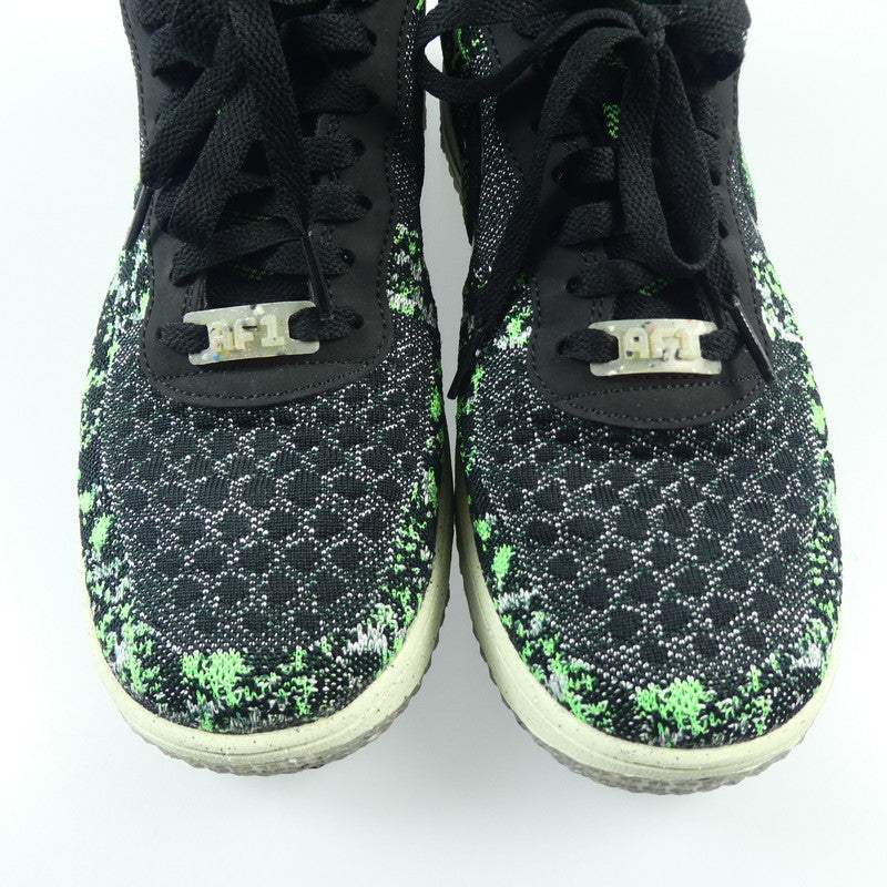 【中古】NIKE | ナイキ Air Force 1 Low Crater Flyknit 'Black Volt' スニーカー DM0590-002 マルチカラー 28cm