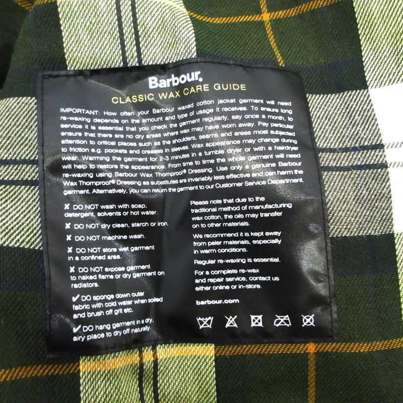 【中古】Barbour | バーブァー TRANSPORT その他アウター 242MWX1678 2024A/W グリーン サイズ:38
