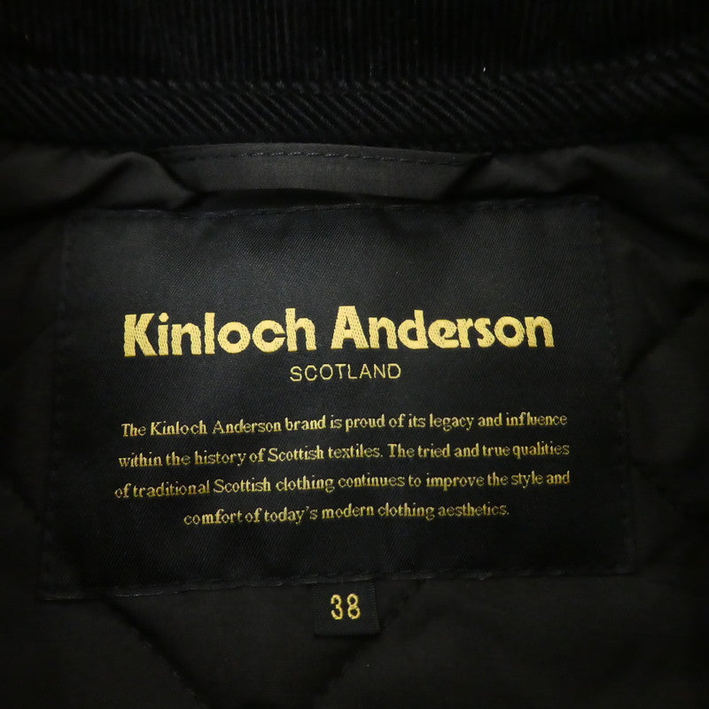 【中古】 QUILTED JKT その他アウター KLA-BLK-243003 ブラック サイズ:38