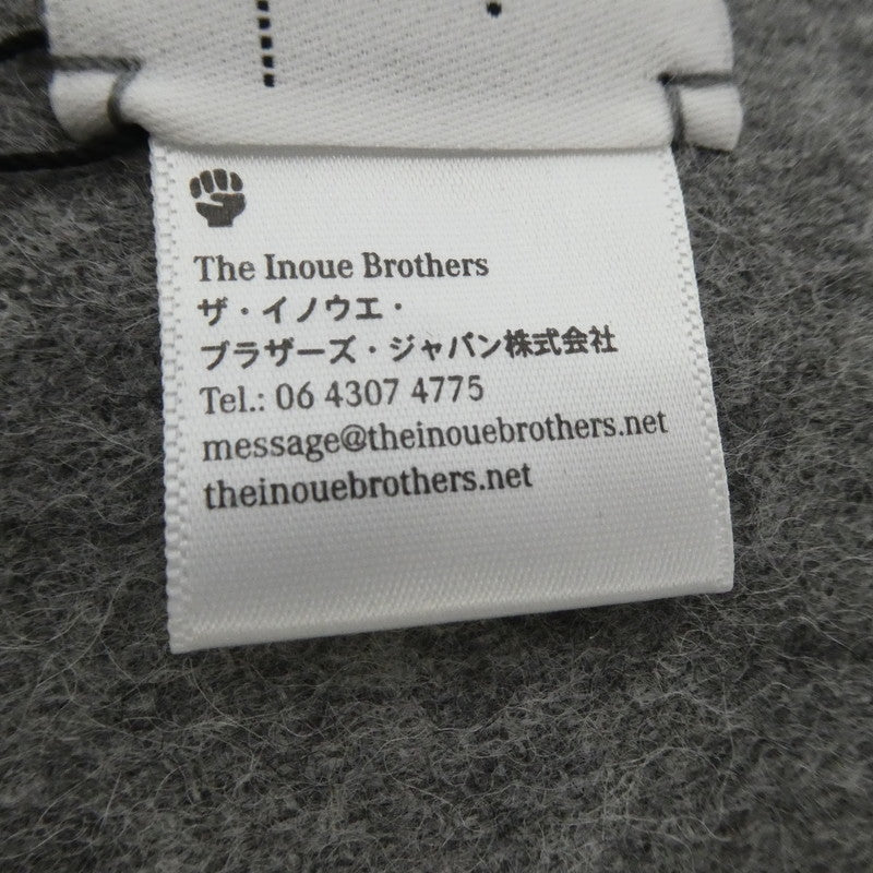 【中古】 Double Face Brushed Stole マフラー TIB18A-WB-W-BS グレー