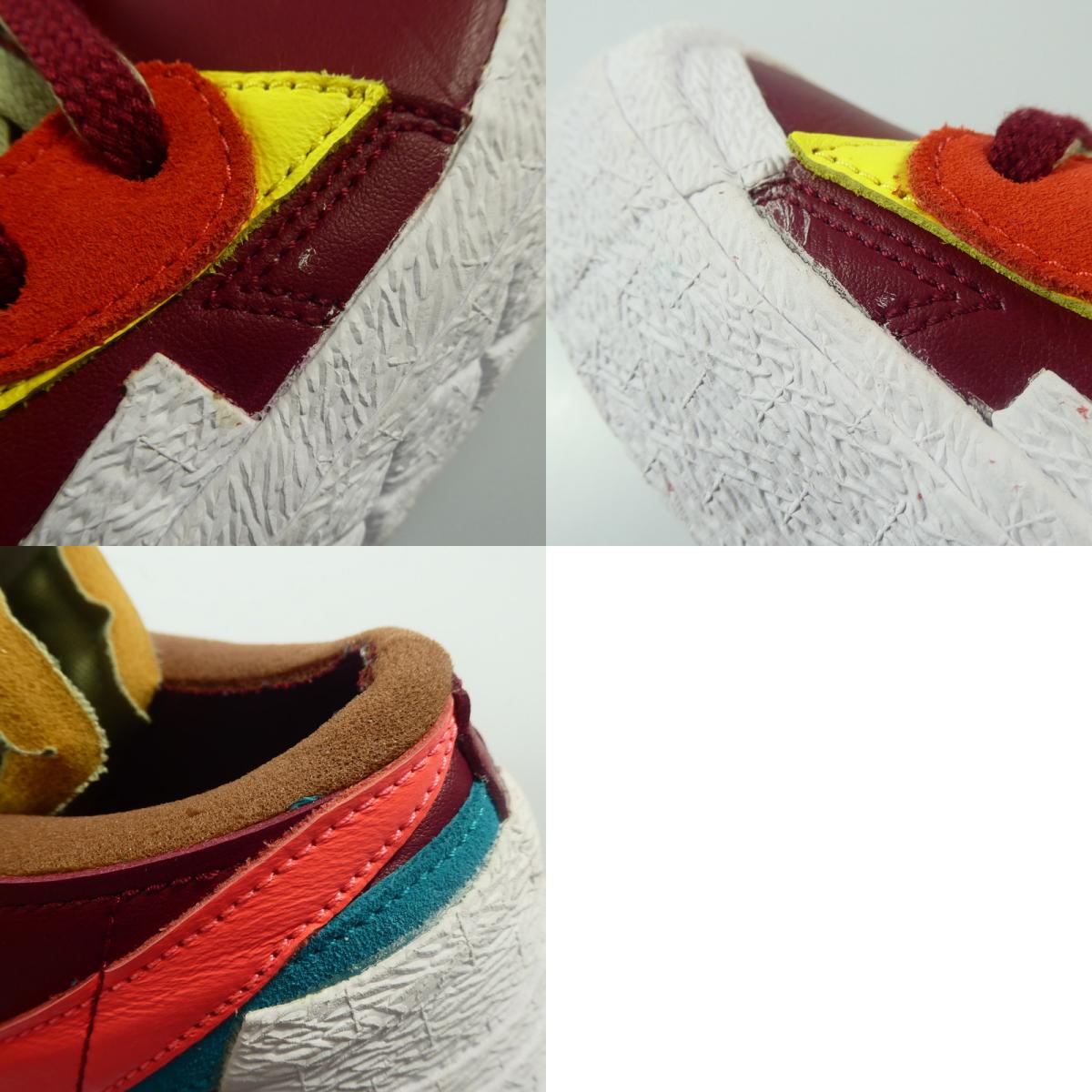 【中古】NIKE | ナイキ Blazer Low 'Team Red' スニーカー DM7901-600 ボルドー/バーガンディー 29cm