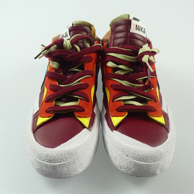 【中古】NIKE | ナイキ Blazer Low 'Team Red' スニーカー DM7901-600 ボルドー/バーガンディー 29cm