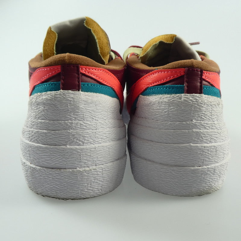 【中古】NIKE | ナイキ Blazer Low 'Team Red' スニーカー DM7901-600 ボルドー/バーガンディー 29cm