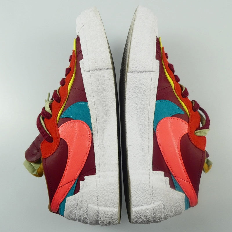 【中古】NIKE | ナイキ Blazer Low 'Team Red' スニーカー DM7901-600 ボルドー/バーガンディー 29cm