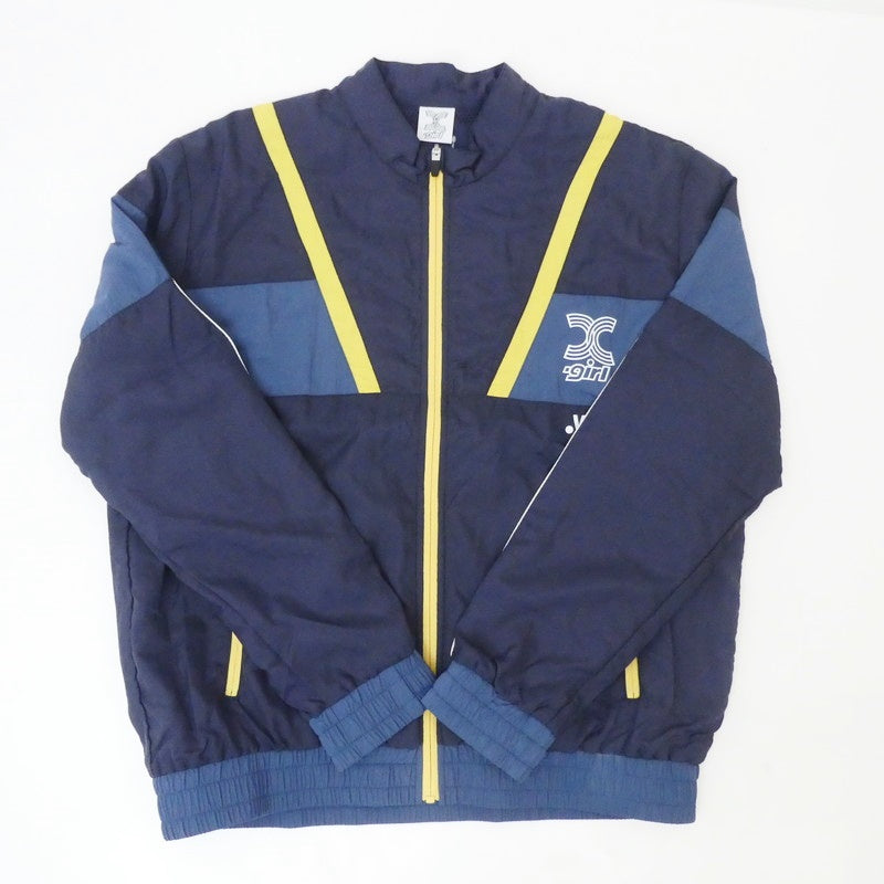 【中古】X-girl | エックスガール RETRO TRACK JKT ナイロンジャケット 105236021001 ネイビー サイズ:L