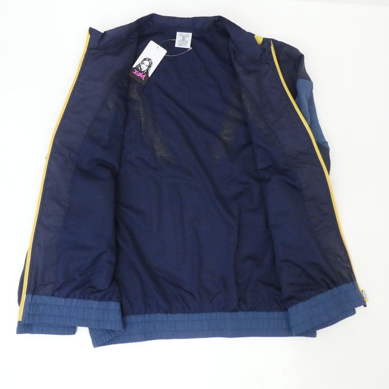 【中古】X-girl | エックスガール RETRO TRACK JKT ナイロンジャケット 105236021001 ネイビー サイズ:L