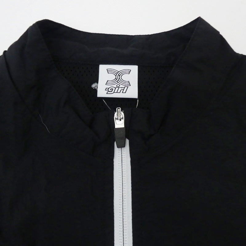 【中古】X-girl | エックスガール RETRO TRACK JKT ナイロンジャケット 105236021001 ブラック サイズ:M