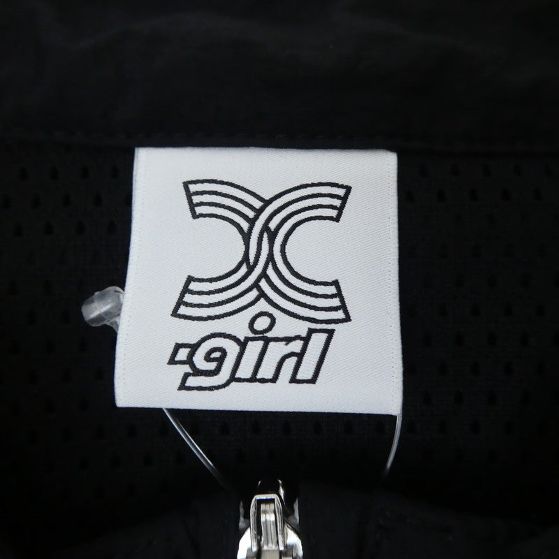 【中古】X-girl | エックスガール RETRO TRACK JKT ナイロンジャケット 105236021001 ブラック サイズ:M