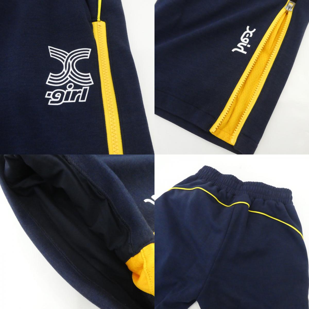 X-girl | X-girl ATHELETIC PANTS Pants 105236031003 Navy Size: M