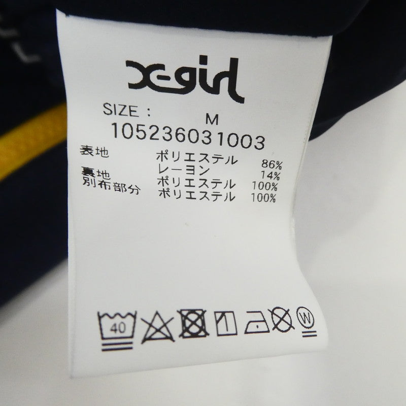 【中古】X-girl | エックスガール ATHELETIC PANTS パンツ 105236031003 ネイビー サイズ:M