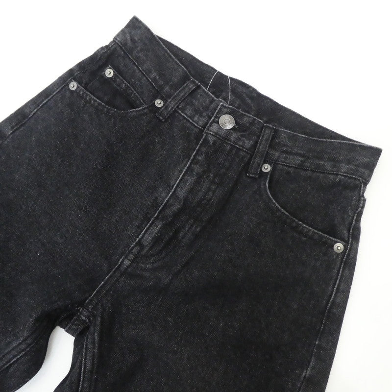 【中古】X-girl | エックスガール CRASH HEM PANTS デニムパンツ 105224031005 ブラック サイズ:XS