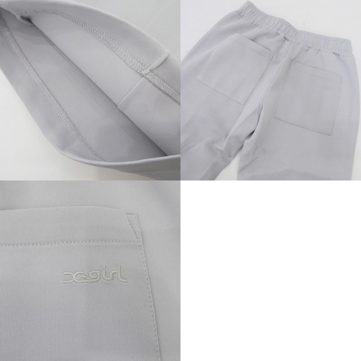 X-girl | X-girl LOW RISE JERSEY PANTS Pants 105241031014 Grey Size: M