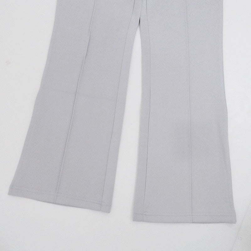 【中古】X-girl | エックスガール LOW RISE JERSEY PANTS パンツ 105241031014 グレー サイズ:M