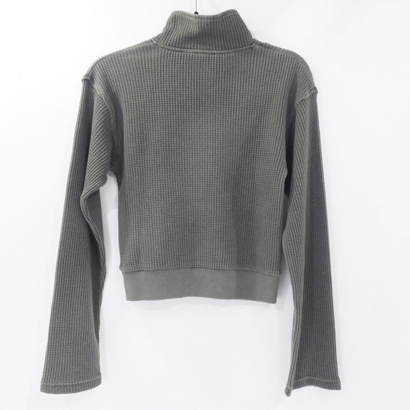 【中古】X-girl | エックスガール PIGMENT DYED WAFFLE その他トップス 105224013004 - サイズ:S