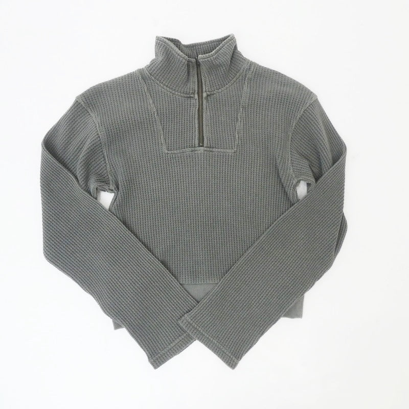 【中古】X-girl | エックスガール PIGMENT DYED WAFFLE その他トップス 105224013004 - サイズ:S