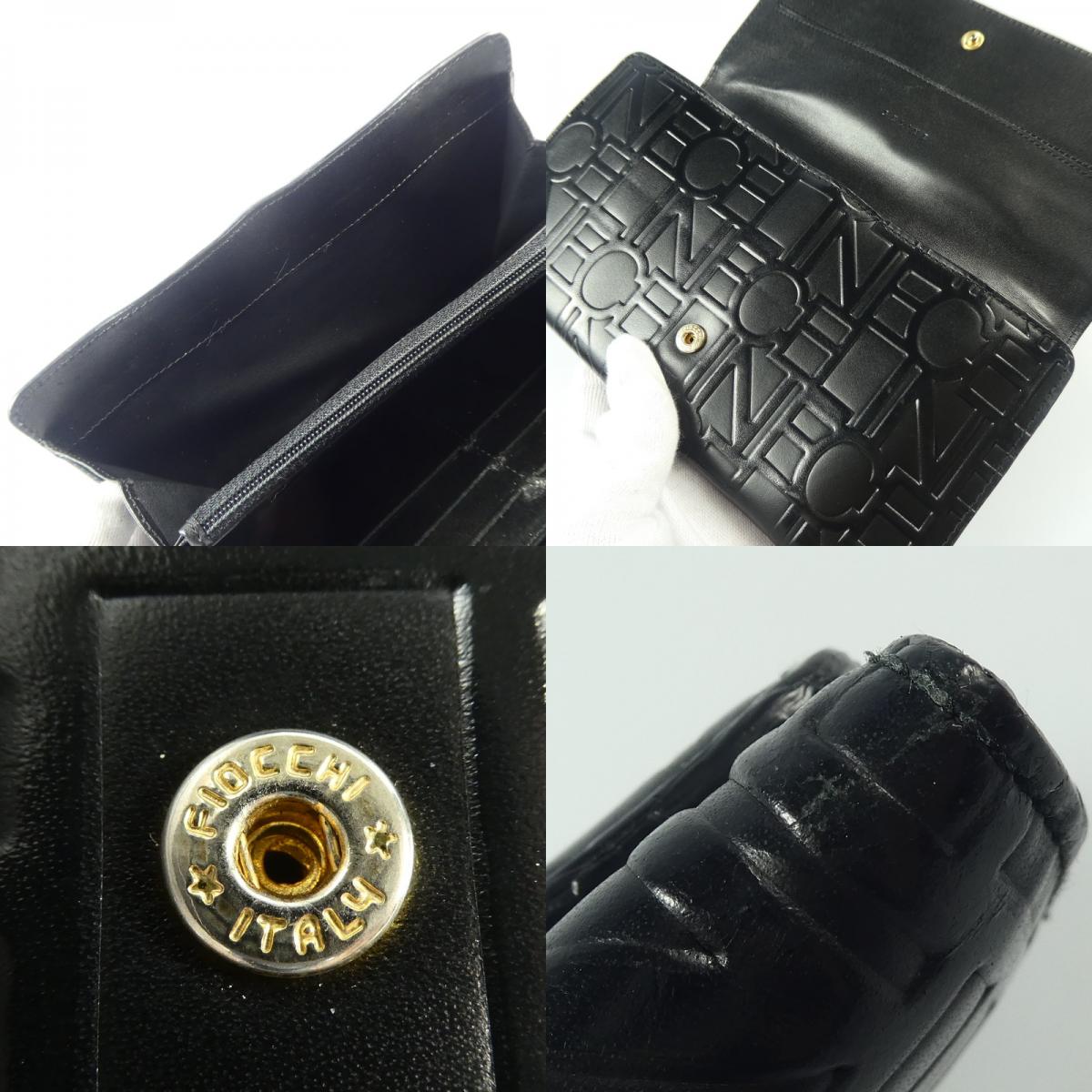 【中古】CELINE | セリーヌ ロゴエンボス 長財布 -