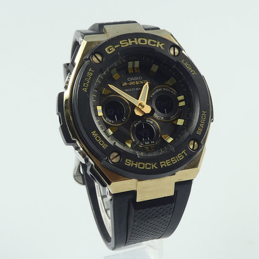 【中古】G-SHOCK | ジーショック G-STEEL 腕時計 GST-W300G-1A9JF ブラック