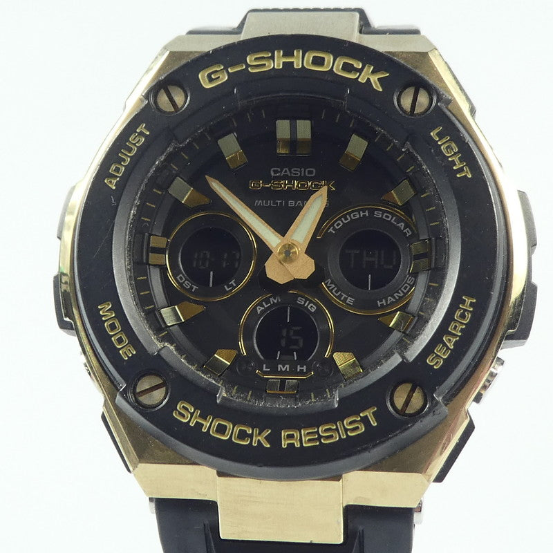 【中古】G-SHOCK | ジーショック G-STEEL 腕時計 GST-W300G-1A9JF ブラック