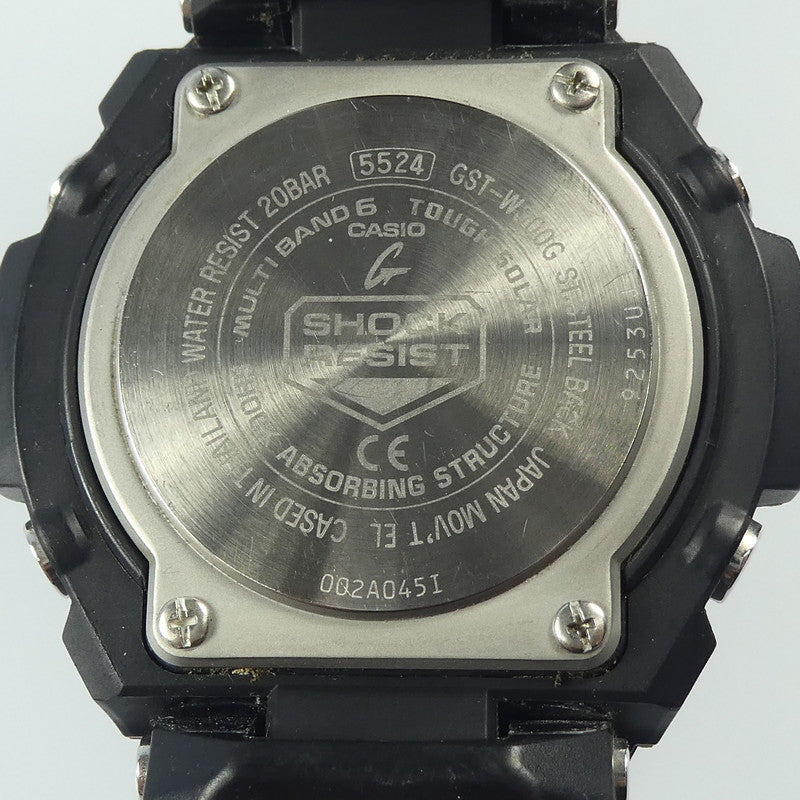【中古】G-SHOCK | ジーショック G-STEEL 腕時計 GST-W300G-1A9JF ブラック