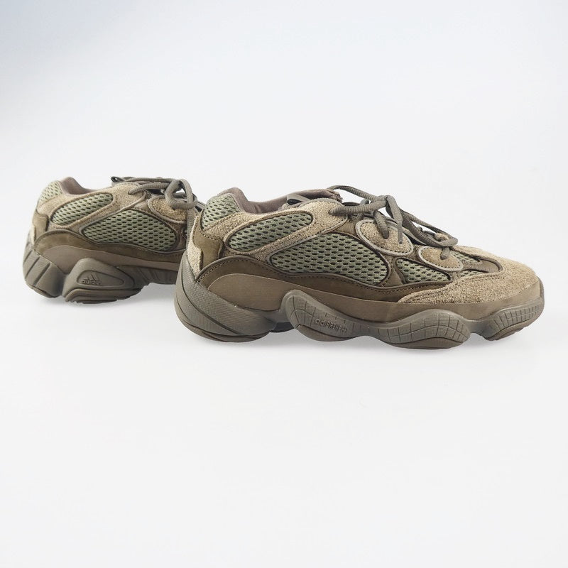 【中古】adidas | アディダス YEEZY 500 スニーカー GX3606 ブラウン 27cm