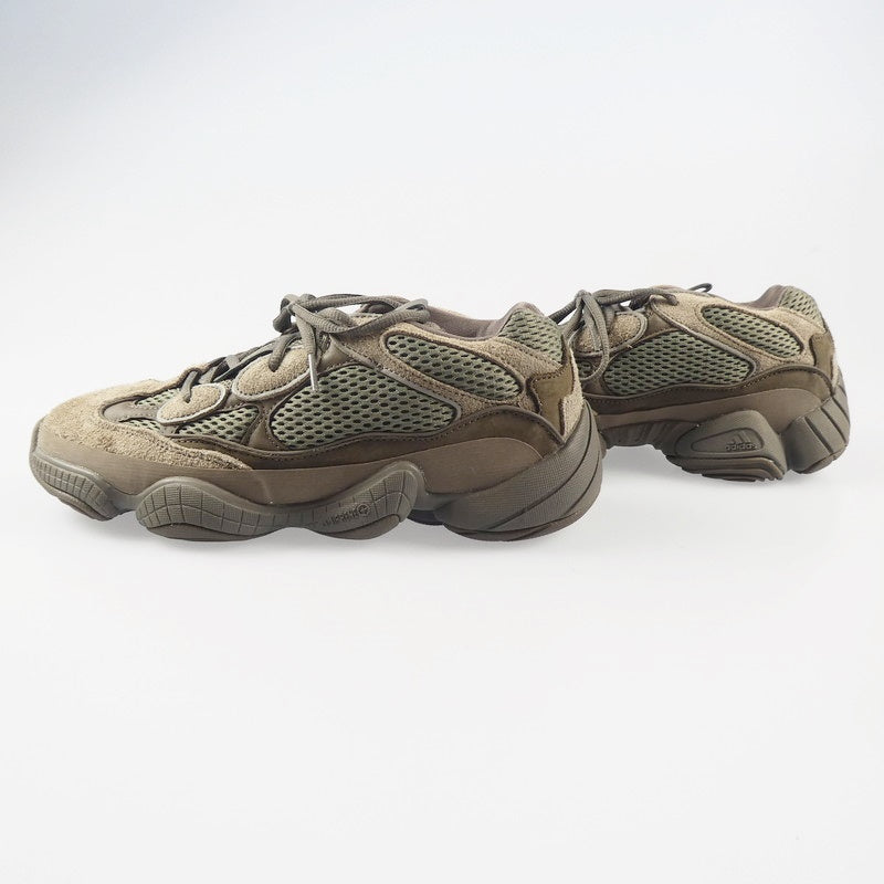 【中古】adidas | アディダス YEEZY 500 スニーカー GX3606 ブラウン 27cm