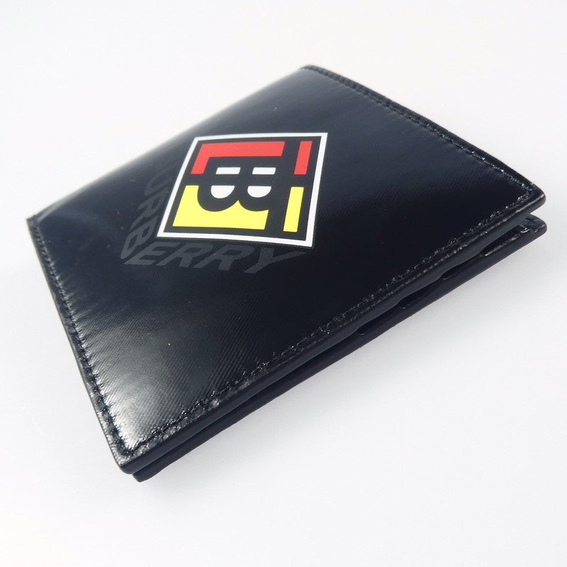 【中古】BURBERRY London England | バーバリーロンドンイングランド MS REG CC BILL8 札入れ 8021768 ブラック