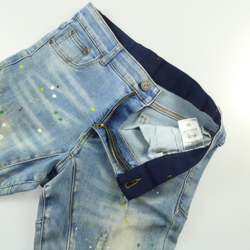 【中古】Retro Engine | レトロエンジン C Paint Denim L デニムパンツ 301601230250002 ライトブルー サイズ:M