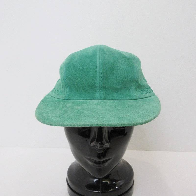 【中古】TIGHTBOOTH PRODUCTION | タイトブースプロダクション SUEDE CAMP CAP キャップ グリーン