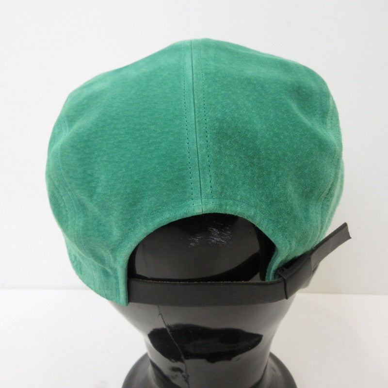 【中古】TIGHTBOOTH PRODUCTION | タイトブースプロダクション SUEDE CAMP CAP キャップ グリーン