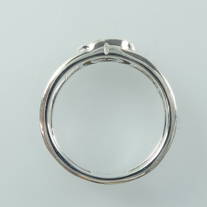 【中古】GUCCI | グッチ インターロッキングGスリムオープンバンド リング・指輪 298036 シルバー