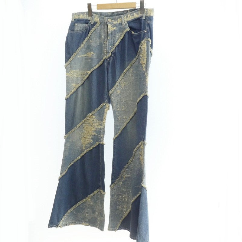 【中古】TAAKK | ターク DENIM ESCARGOT FLARE デニムパンツ TA22AW-PT015/1 2022A/W ブルー サイズ:3