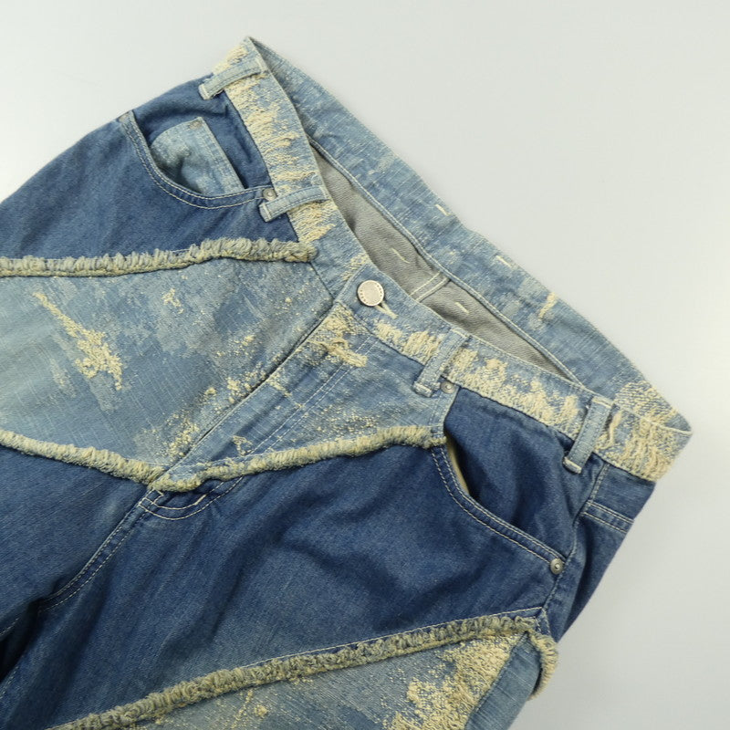 【中古】TAAKK | ターク DENIM ESCARGOT FLARE デニムパンツ TA22AW-PT015/1 2022A/W ブルー サイズ:3