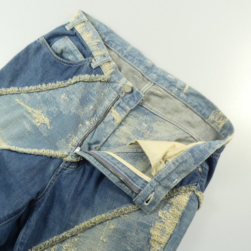 【中古】TAAKK | ターク DENIM ESCARGOT FLARE デニムパンツ TA22AW-PT015/1 2022A/W ブルー サイズ:3