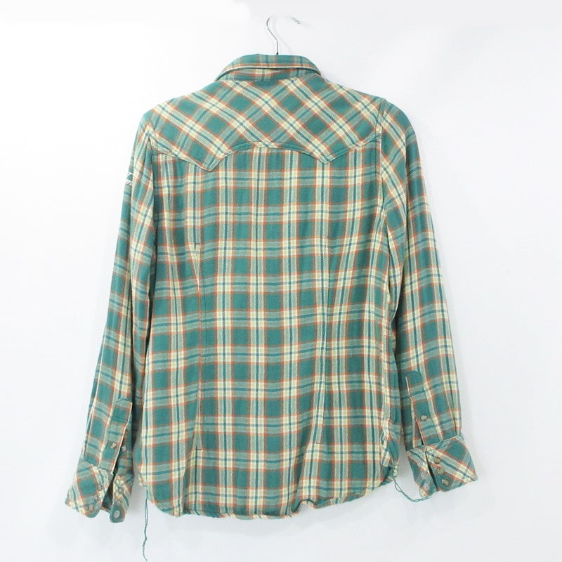 【中古】TMT | ティーエムティー W-GAZE CHECK SHIRTS 長袖シャツ TSH-F1102AX 2011A/W サイズ:S