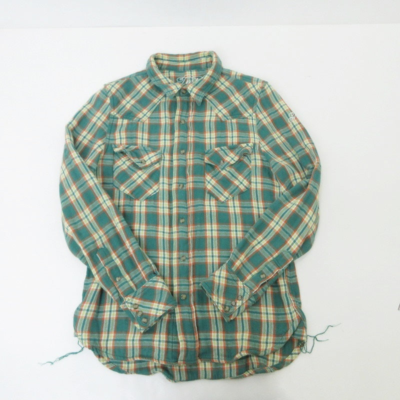 【中古】TMT | ティーエムティー W-GAZE CHECK SHIRTS 長袖シャツ TSH-F1102AX 2011A/W サイズ:S